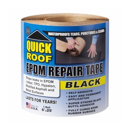 Cofair BLK EPDM 6x25' Tape BEPDM625